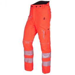 Arbortec Breatheflex Type C Class 1 Chainsaw Trousers (Hi-Vis Orange)