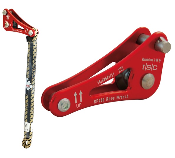 ISC Rope Wrench ZK-2 with Single Tether (Red)