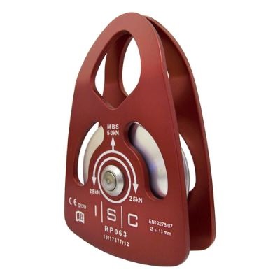 ISC Swing Cheek Single Pulley for 13mm Rope