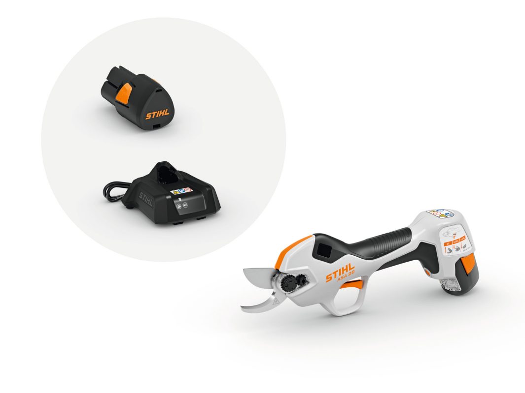 Stihl ASA 20 Cordless Secateurs Set