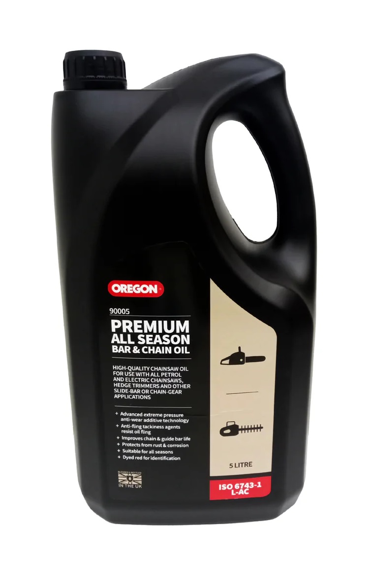 Oregon Premium All Season Bar & Chain Oil 5 Litre