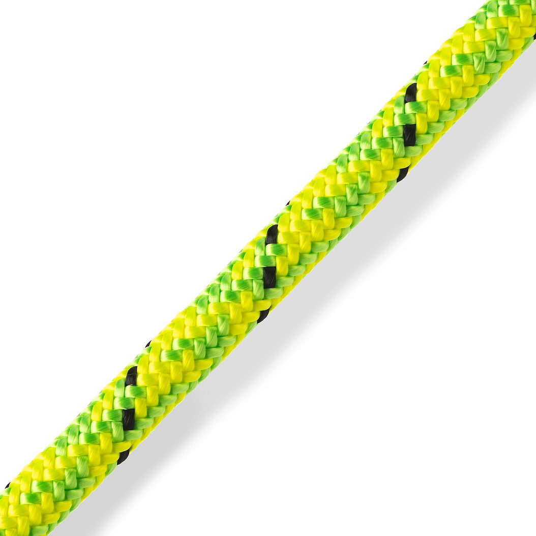Marlow Maverick 11.5mm Spliced Climbing Rope (Neon Yellow/Lime)