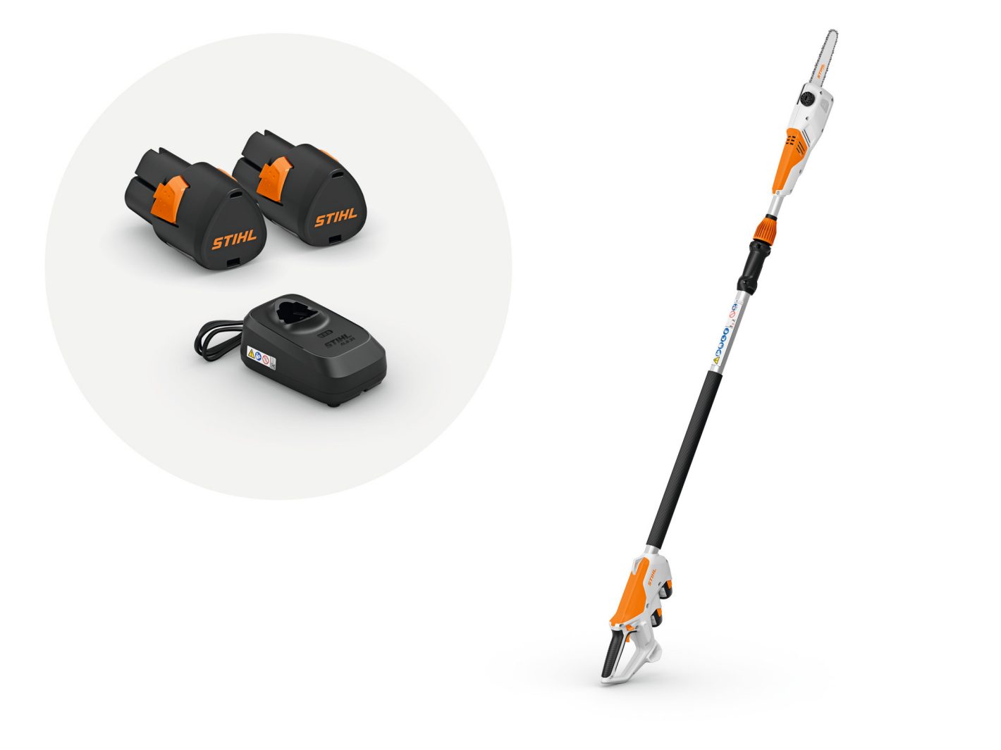 Stihl HTA 30 Cordless Pole Pruner Set