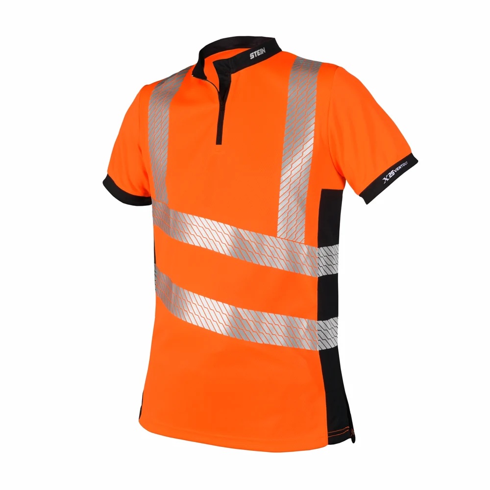 Stein X25 VENTOUT T-Shirt Short Sleeve Hi-Viz Orange