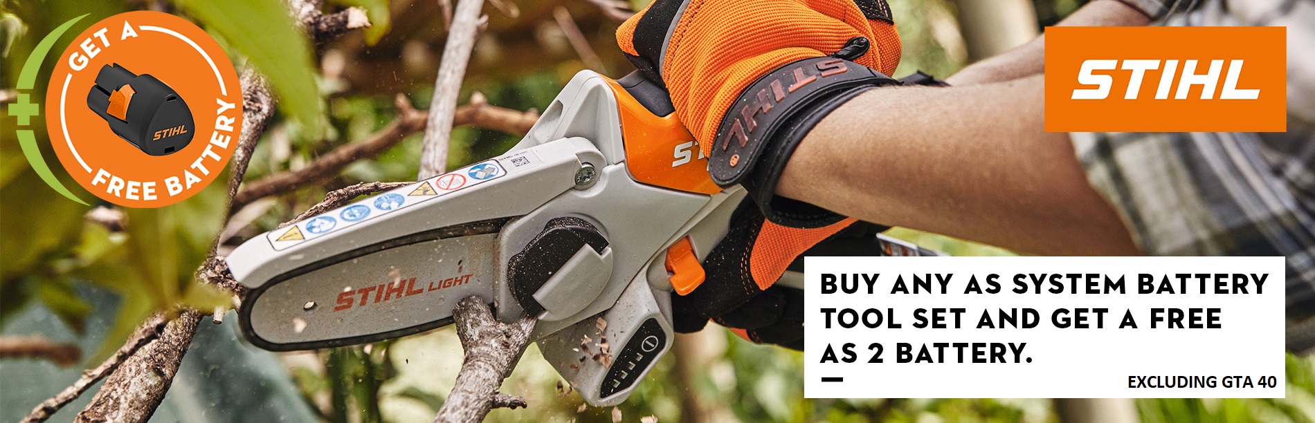 STIHL AS SYSTEM SET PROMOTION